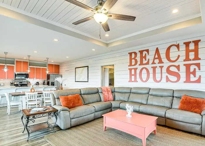 'The Beach House' Bolivar Peninsula Family Getaway